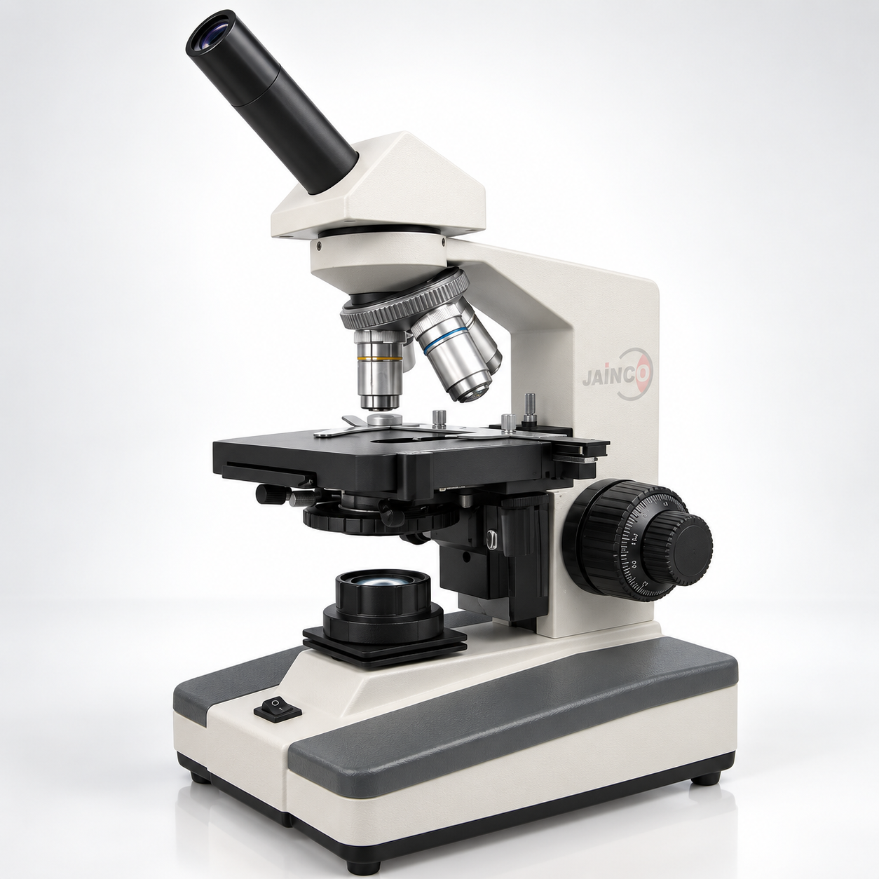 LED Kohler Illumination Monocular Microscope